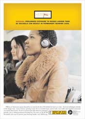 the Hearing Health Care Campaign Ad